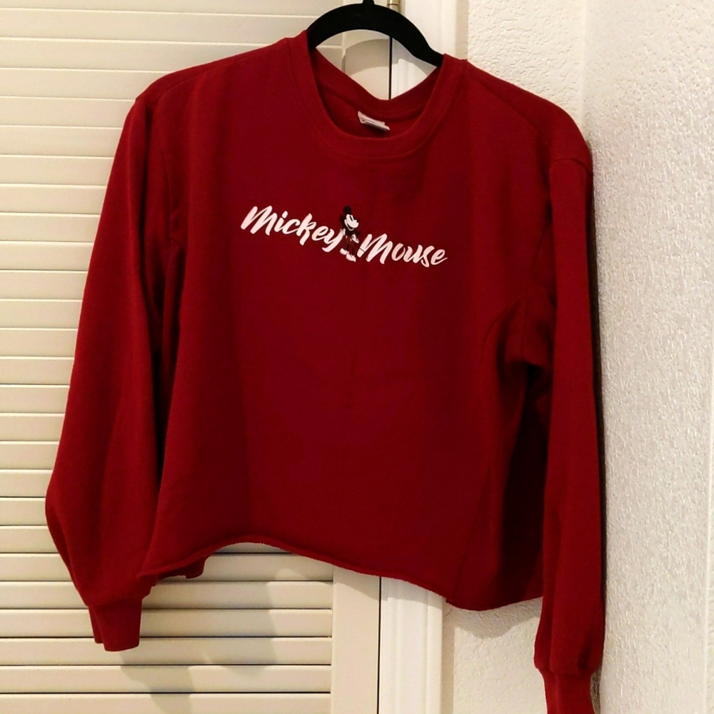 Disney Mickey Mouse Long Sleeve Sweatshirt